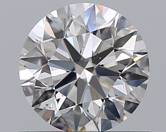 0.65 CaratE-SI1 EX Cut Round Diamond