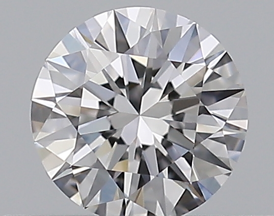 0.33 CaratD-VVS2 EX Cut Round Diamond