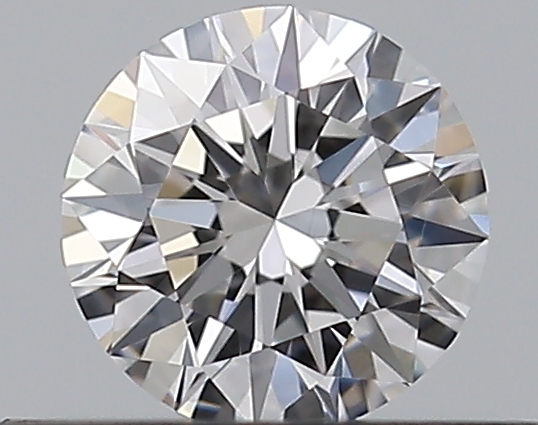 0.33 CaratD-IF EX Cut Round Diamond