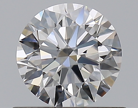 0.59 CaratE-IF EX Cut Round Diamond