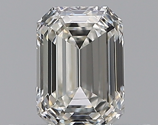 0.4 CaratH-VVS2 - Cut Emerald Diamond