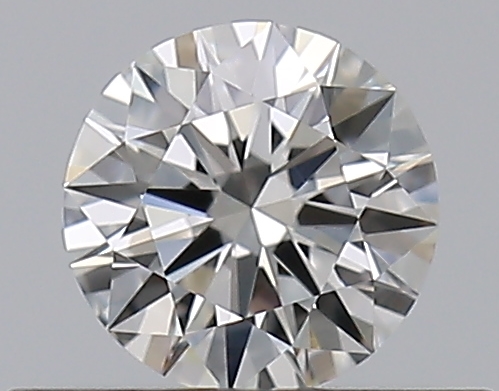 0.33 CaratF-VVS1 EX Cut Round Diamond