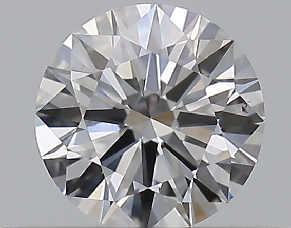 0.3 CaratD-VVS2 EX Cut Round Diamond