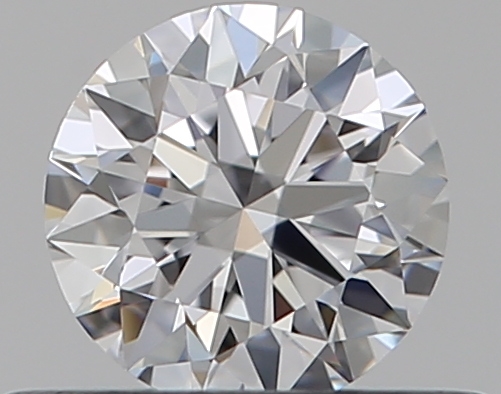 0.36 CaratD-VVS2 EX Cut Round Diamond