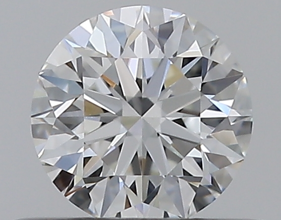 0.37 CaratF-IF EX Cut Round Diamond