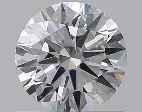 0.66 CaratG-SI1 EX Cut Round Diamond