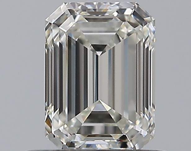 0.59 CaratI-VVS1 - Cut Emerald Diamond