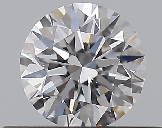 0.38 CaratD-VVS1 EX Cut Round Diamond