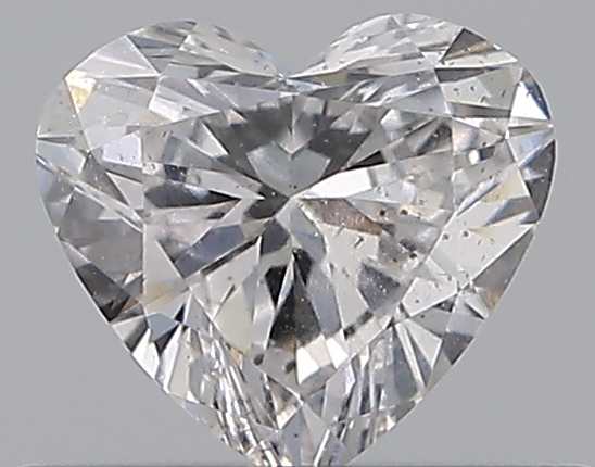 0.32 CaratD-SI2 - Cut Heart Diamond