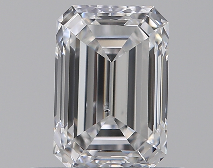 0.72 CaratE-SI1 - Cut Emerald Diamond