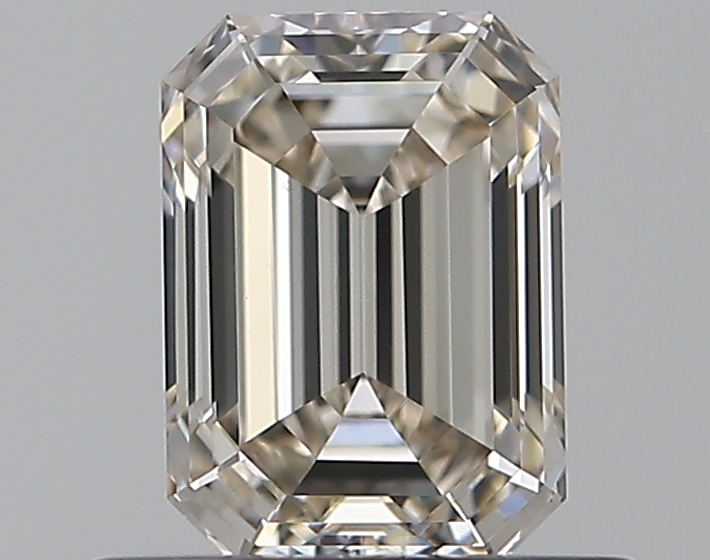 0.66 CaratL-VVS2 - Cut Emerald Diamond