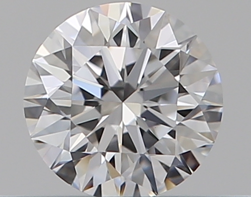 0.33 CaratD-IF EX Cut Round Diamond