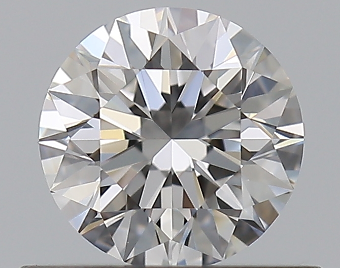 0.5 CaratE-VVS1 EX Cut Round Diamond