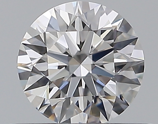 0.39 CaratE-IF EX Cut Round Diamond