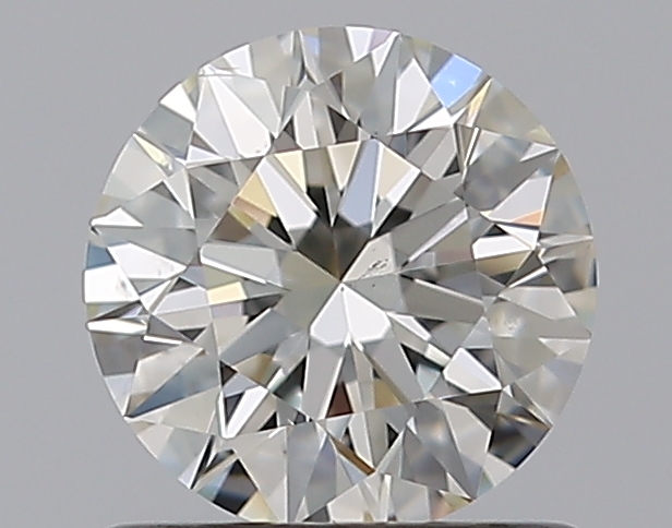 0.75 CaratJ-VS2 EX Cut Round Diamond