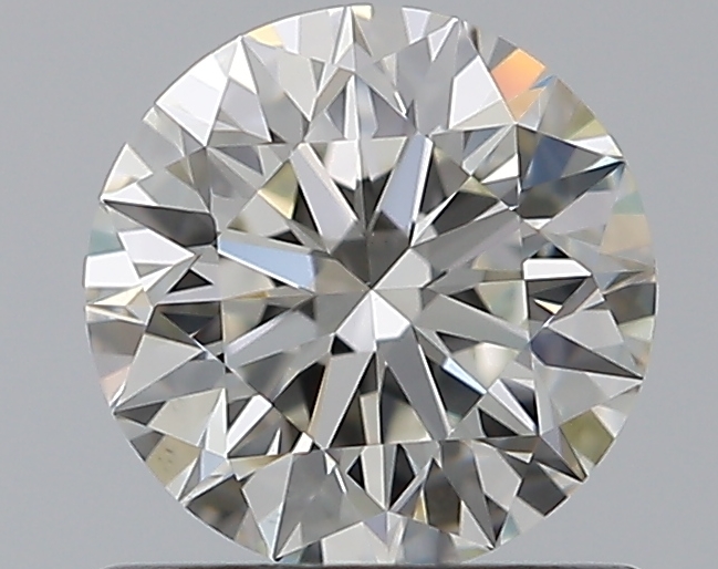 0.77 CaratI-VS1 EX Cut Round Diamond