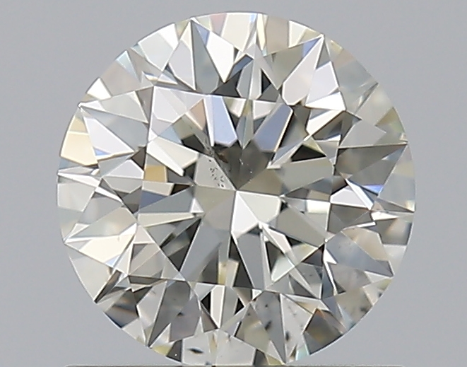 0.85 CaratK-SI1 EX Cut Round Diamond
