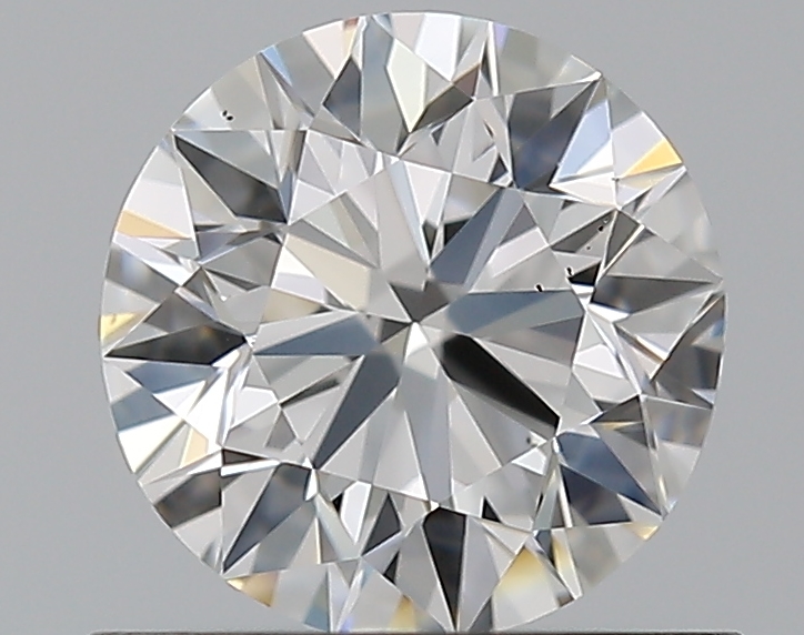 0.7 CaratF-VS2 EX Cut Round Diamond