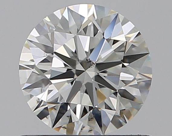 0.75 CaratK-SI1 EX Cut Round Diamond