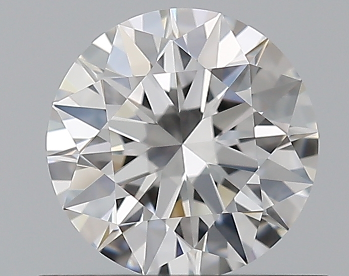 0.58 CaratE-VVS1 EX Cut Round Diamond