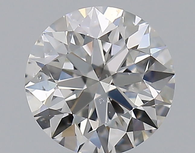 0.81 CaratF-SI1 EX Cut Round Diamond