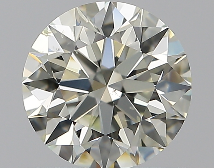 0.76 CaratL-SI2 EX Cut Round Diamond