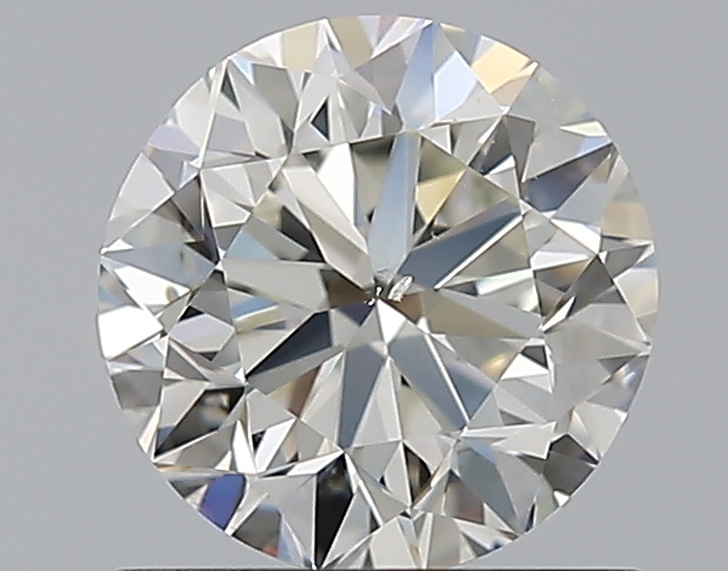 1 CaratJ-SI1 VG Cut Round Diamond
