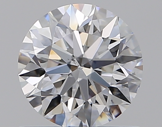0.8 CaratD-SI1 EX Cut Round Diamond