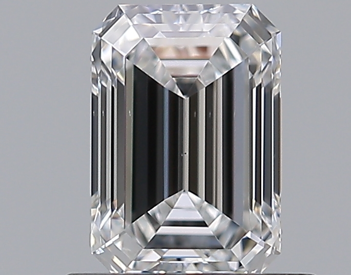 0.75 CaratE-VS1 - Cut Emerald Diamond