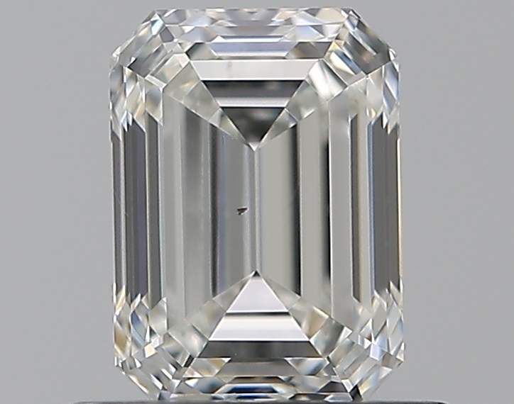 0.75 CaratH-VS2 - Cut Emerald Diamond