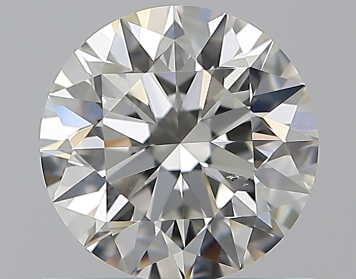 0.75 CaratH-SI1 EX Cut Round Diamond