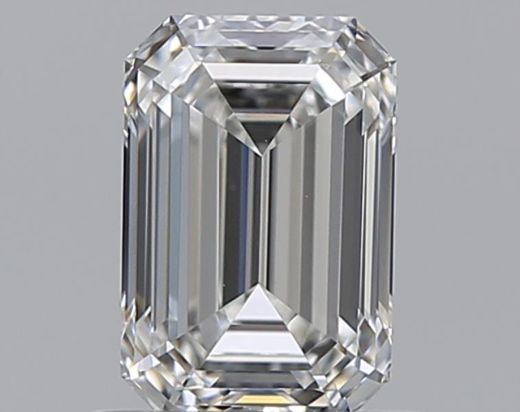 0.75 CaratG-VVS1 - Cut Emerald Diamond