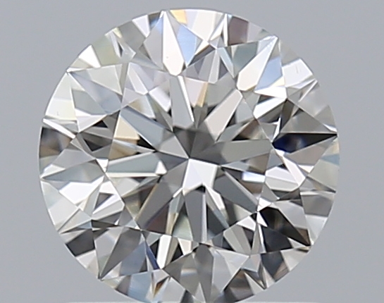 0.83 CaratG-VS2 EX Cut Round Diamond