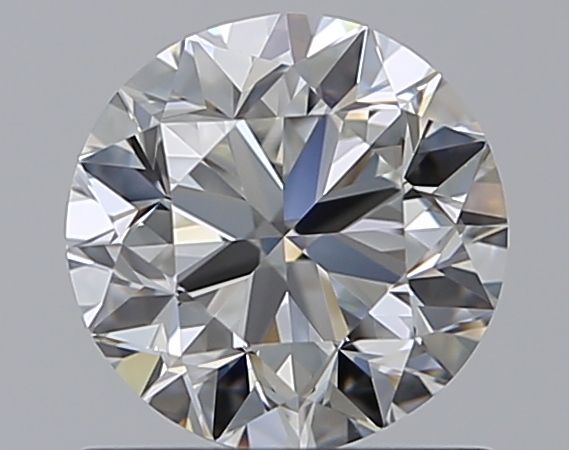 1 CaratG-VVS1 VG Cut Round Diamond