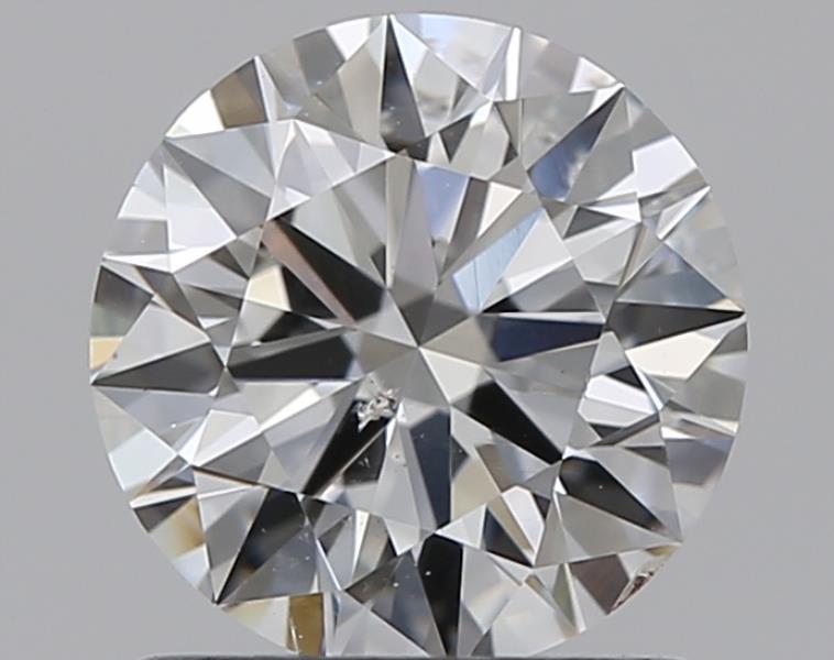 0.96 CaratG-SI2 EX Cut Round Diamond