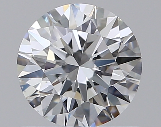 0.79 CaratF-VS2 EX Cut Round Diamond
