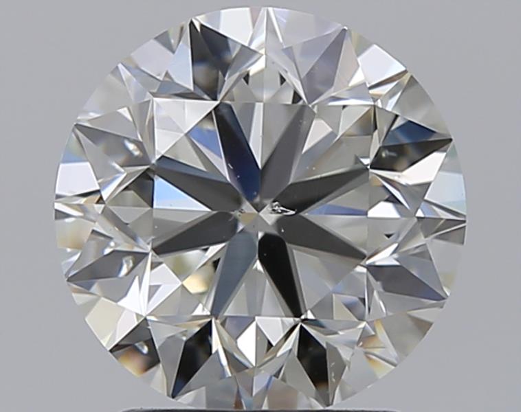 2 CaratJ-SI1 VG Cut Round Diamond