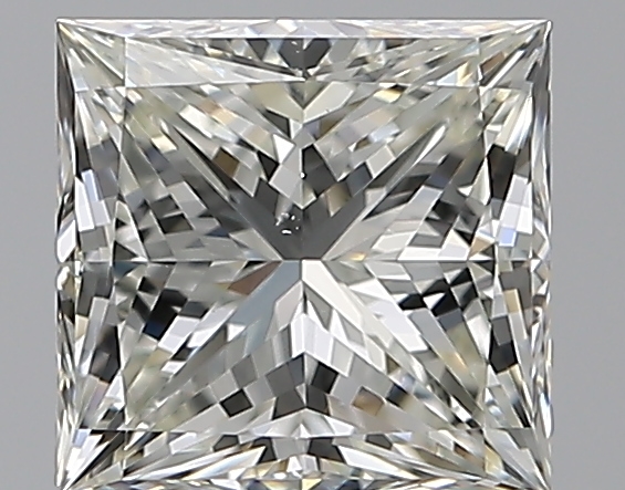 2.01 CaratJ-VS2 - Cut Princess Diamond