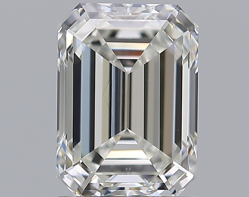 1.7 CaratI-VVS2 - Cut Emerald Diamond