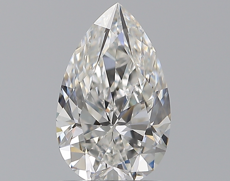 1 CaratF-VVS1 - Cut Pear Diamond
