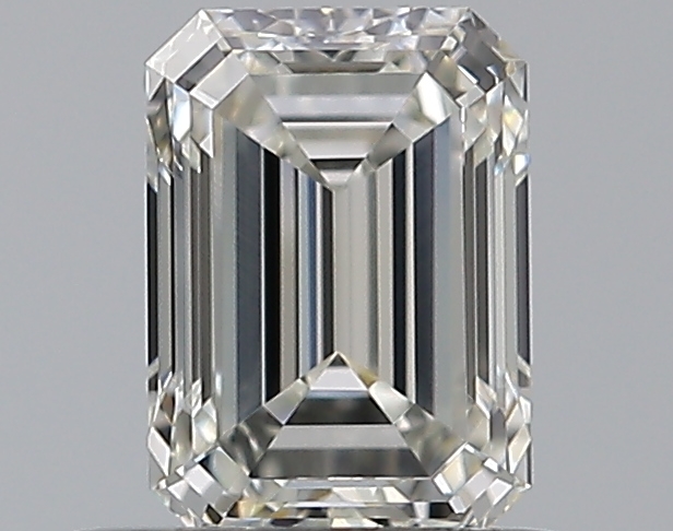 0.58 CaratH-VVS1 - Cut Emerald Diamond