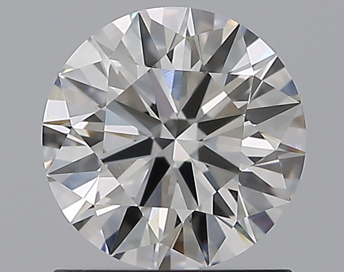 1 CaratF-VVS2 EX Cut Round Diamond