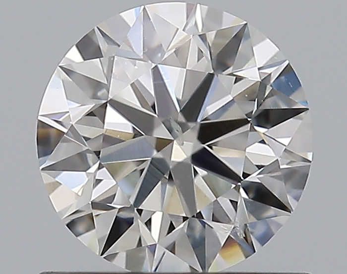 0.8 CaratH-SI2 EX Cut Round Diamond
