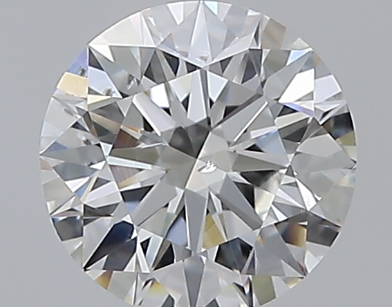 0.66 CaratG-SI1 EX Cut Round Diamond
