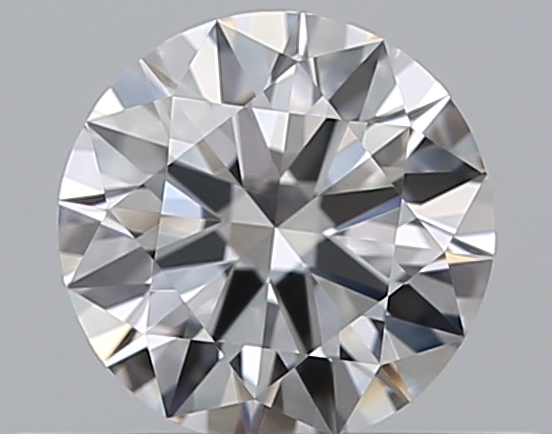 0.38 CaratD-VVS1 EX Cut Round Diamond
