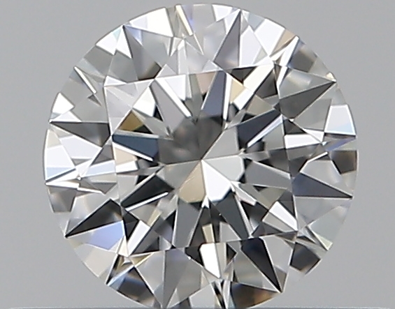 0.37 CaratF-VS1 EX Cut Round Diamond