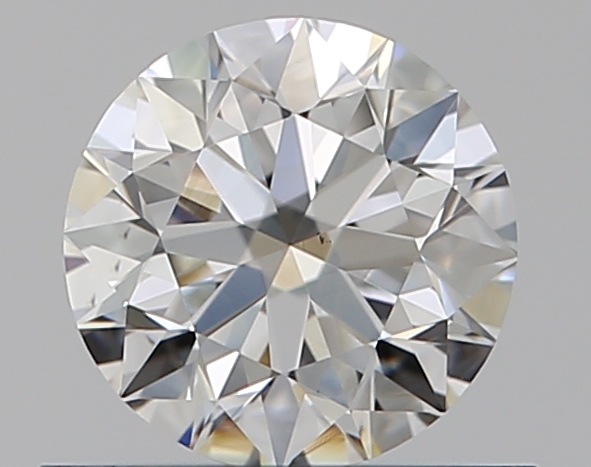 0.58 CaratH-VS1 EX Cut Round Diamond