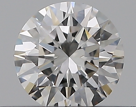 0.3 CaratF-VVS1 EX Cut Round Diamond