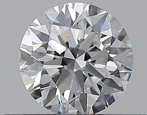 0.37 CaratE-VS1 EX Cut Round Diamond
