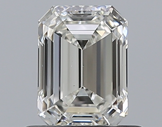 0.65 CaratH-VS2 - Cut Emerald Diamond